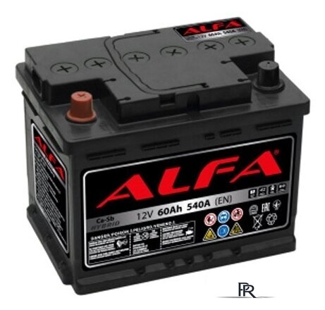 Автомобильный аккумулятор ALFA Hybrid 60 L (60 А·ч) - Изображение №1 — Интернет-магазин ПроЗаказ