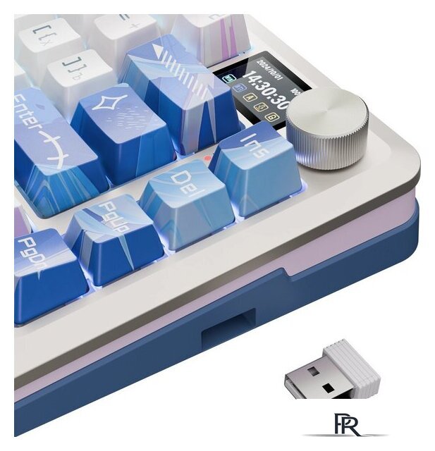 Клавиатура Redragon Flekact Pro (белый/сиреневый/синий) - Изображение №9 — Интернет-магазин ПроЗаказ