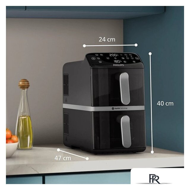Аэрогриль (аэрофритюрница) Philips 4000 Series NA461/00 - Изображение №4 — Интернет-магазин ПроЗаказ