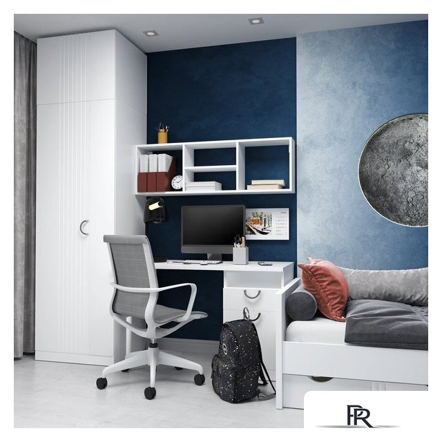 Шкаф распашной Аквилон Санти №22.1 (белое сияние) - Изображение №13 — Интернет-магазин ПроЗаказ