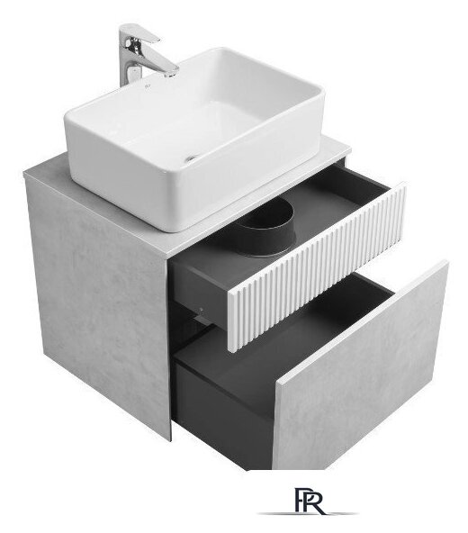  Акватон Тумба под умывальник Марбл Слэйт 60 1A276101MH4C0 - Изображение №6 — Интернет-магазин ПроЗаказ