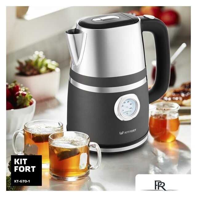 Электрический чайник Kitfort KT-670-1 - Изображение №6 — Интернет-магазин ПроЗаказ