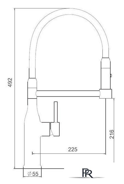 Смеситель Gappo G4398-51 - Изображение №2 — Интернет-магазин ПроЗаказ
