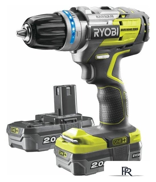 Ударная дрель-шуруповерт Ryobi R18PDBL-220S 5133003436 (с 2-мя АКБ, сумка) - Изображение №2 — Интернет-магазин ПроЗаказ
