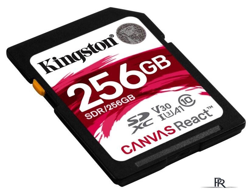 Карта памяти Kingston Canvas React SDR/256GB SDXC 256GB - Изображение №2 — Интернет-магазин ПроЗаказ