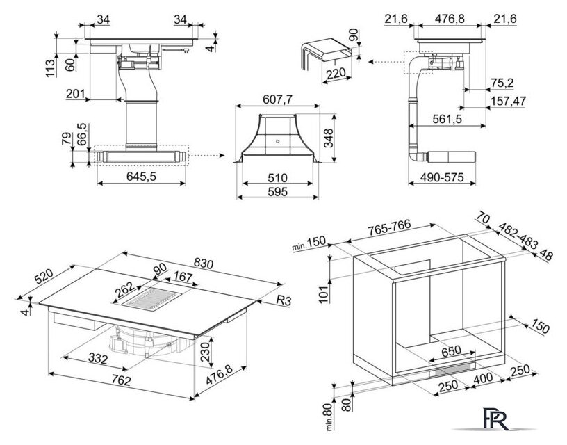 Варочная панель Smeg HOBD482D - Изображение №11 — Интернет-магазин ПроЗаказ