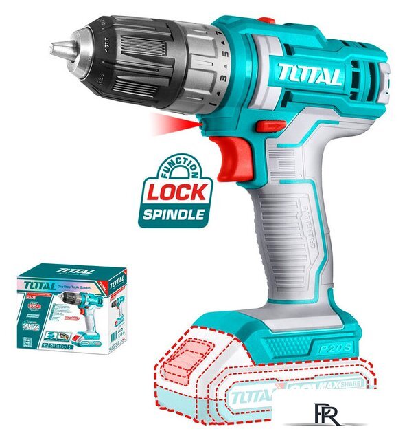 Дрель-шуруповерт Total TDLI200515 (без АКБ) - Изображение №1 — Интернет-магазин ПроЗаказ
