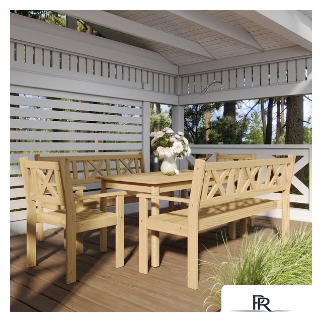 Стол Sundays Ф-183.01 1334x750x770 (мед) - Изображение №6 — Интернет-магазин ПроЗаказ