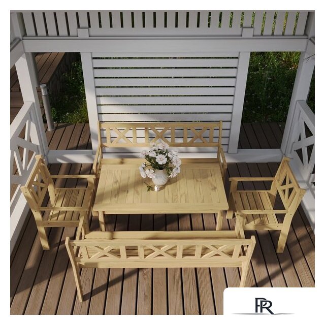 Стол Sundays Ф-183.01 1334x750x770 (мед) - Изображение №7 — Интернет-магазин ПроЗаказ