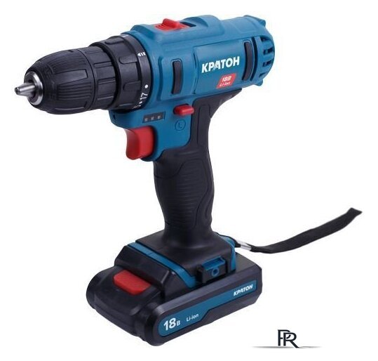 Дрель-шуруповерт Кратон CD-18-Li-2.0 31101057 (с 2-мя АКБ 2 Ач, кейс, оснастка) - Изображение №2 — Интернет-магазин ПроЗаказ