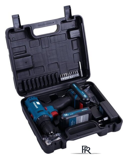 Дрель-шуруповерт Кратон CD-18-Li-2.0 31101057 (с 2-мя АКБ 2 Ач, кейс, оснастка) - Изображение №1 — Интернет-магазин ПроЗаказ