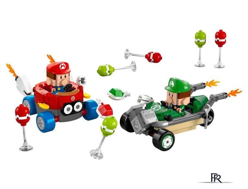 Конструктор LEGO Mario Kart – Малыш Марио против Малыша Луиджи 72034 - Изображение №4 — Интернет-магазин ПроЗаказ