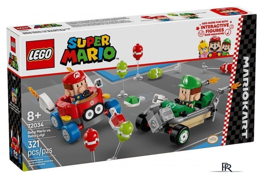Конструктор LEGO Mario Kart – Малыш Марио против Малыша Луиджи 72034 - Изображение №1 — Интернет-магазин ПроЗаказ