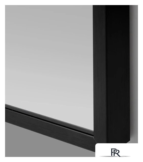 Зеркало Алмаз-Люкс МА4-18060 black 180х60 см (в алюминиевой раме/черный) - Изображение №3 — Интернет-магазин ПроЗаказ