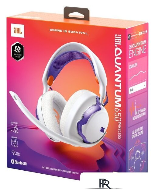Наушники JBL Quantum 650 (белый) - Изображение №10 — Интернет-магазин ПроЗаказ