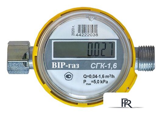 Счетчик газа Эрготех ВIP-газ СГК-1.6 с НГ - Изображение №1 — Интернет-магазин ПроЗаказ