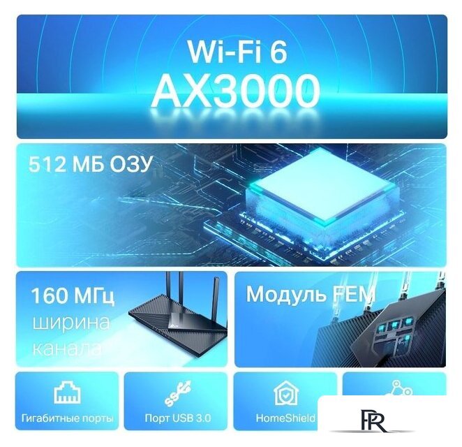 Wi-Fi роутер TP-Link Archer AX55 - Изображение №6 — Интернет-магазин ПроЗаказ