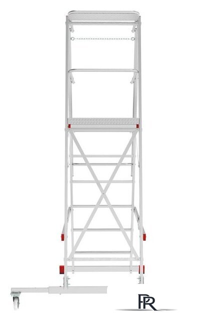 Лестница-стремянка Новая высота NV5540 5540106 передвижная (6 ступеней) - Изображение №4 — Интернет-магазин ПроЗаказ