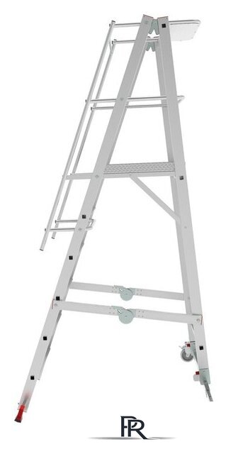 Лестница-стремянка Новая высота NV5540 5540106 передвижная (6 ступеней) - Изображение №3 — Интернет-магазин ПроЗаказ