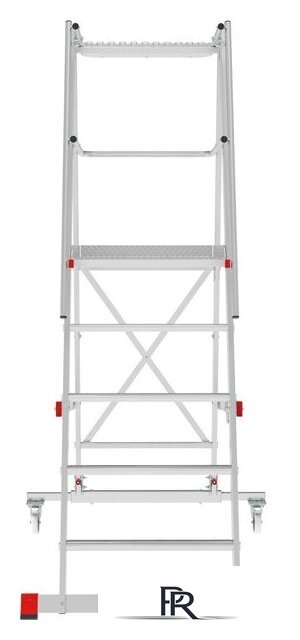 Лестница-стремянка Новая высота NV5540 5540106 передвижная (6 ступеней) - Изображение №12 — Интернет-магазин ПроЗаказ