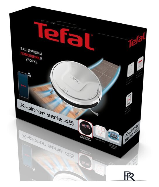 Робот-пылесос Tefal X-Plorer Serie 45 RG8227WH - Изображение №8 — Интернет-магазин ПроЗаказ