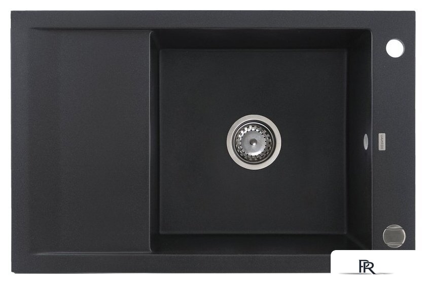 Кухонная мойка Kernau KGS M 6078 1B1D Black Metallic - Изображение №1 — Интернет-магазин ПроЗаказ
