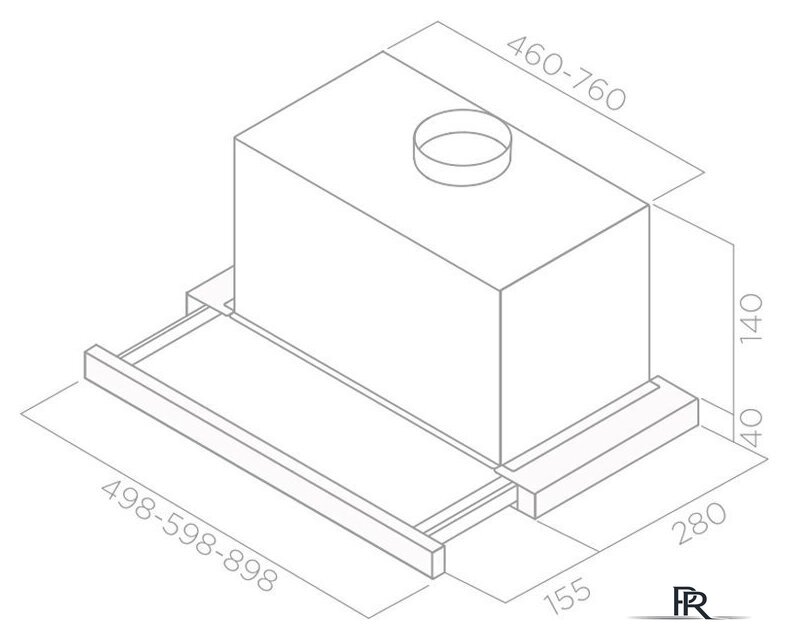 Кухонная вытяжка Elica Elite 14 Lux GRVT WH/A/60 - Изображение №3 — Интернет-магазин ПроЗаказ
