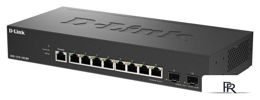 Управляемый коммутатор 2-го уровня D-Link DGS-1210-10X/ME/C1A - Изображение №3 — Интернет-магазин ПроЗаказ