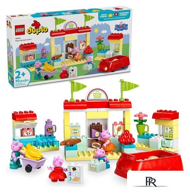 Конструктор LEGO Duplo 10434 Супермаркет Свинки Пеппы - Изображение №2 — Интернет-магазин ПроЗаказ