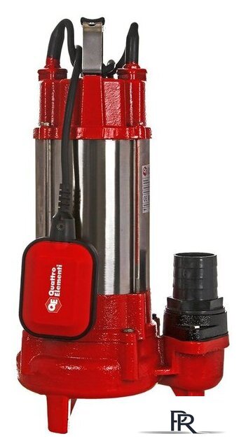 Фекальный насос Quattro Elementi Sewage 500F Ci - Изображение №6 — Интернет-магазин ПроЗаказ