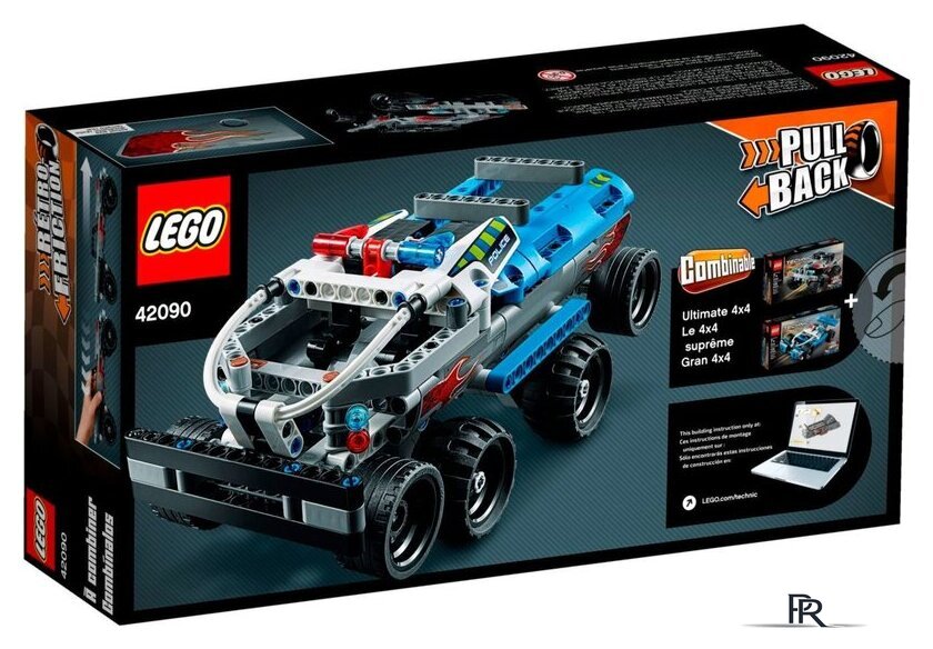 Конструктор LEGO Technic 42090 Машина для побега - Изображение №4 — Интернет-магазин ПроЗаказ