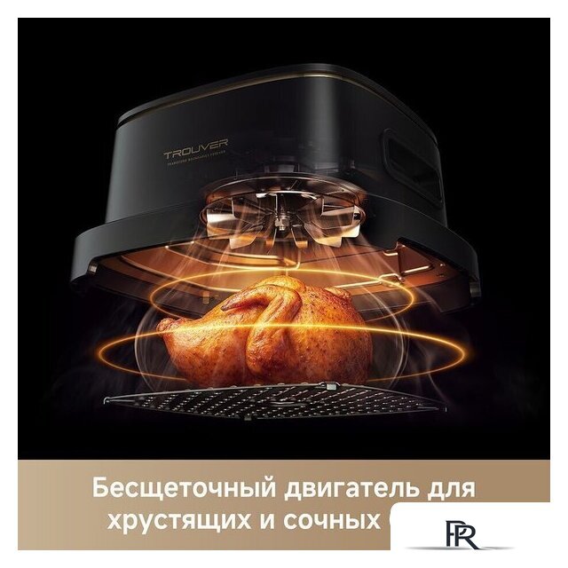 Аэрогриль (аэрофритюрница) Trouver Air Fryer AF20 Pro (черный) - Изображение №11 — Интернет-магазин ПроЗаказ