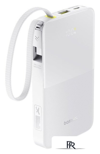 Внешний аккумулятор Baseus EnerFill FC51 Bipow2 Pro Power Bank 10000mAh (белый) - Изображение №1 — Интернет-магазин ПроЗаказ