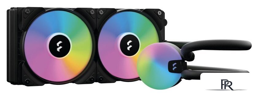 Система жидкостного охлаждения для процессора Fractal Design Lumen S24 RGB v2 FD-W-L1-S2412 - Изображение №6 — Интернет-магазин ПроЗаказ