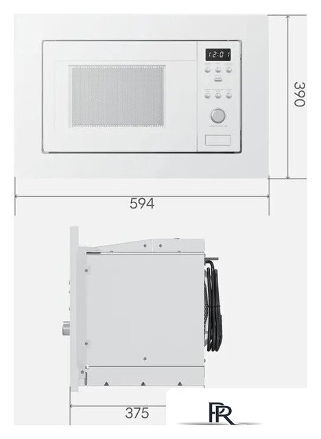 Микроволновая печь Tuvio MB20GES8W11 - Изображение №11 — Интернет-магазин ПроЗаказ