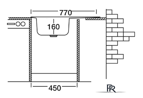 Кухонная мойка Kromevye EC 259 D - Изображение №3 — Интернет-магазин ПроЗаказ