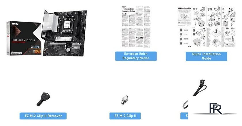 Материнская плата MSI Pro B850M-B Gen4 - Изображение №6 — Интернет-магазин ПроЗаказ