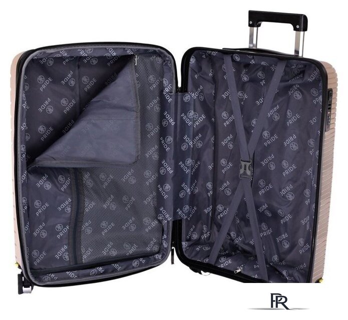 Чемодан-спиннер Pride РР-204 (S, черный) - Изображение №4 — Интернет-магазин ПроЗаказ