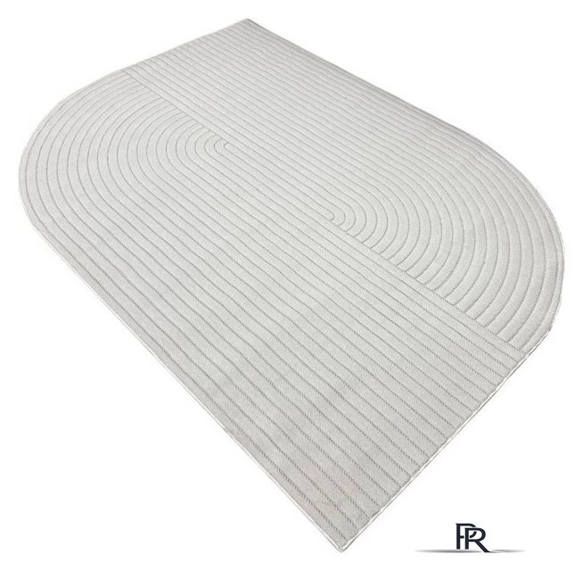 Ковер для жилой комнаты Radjab Carpet Сканди Сизаль Прямоугольник 10980A 13055RK (1.6x2.3, Cream/Cream) - Изображение №1 — Интернет-магазин ПроЗаказ