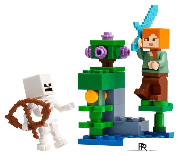 Конструктор LEGO Minecraft 30705 Битва в Пышной пещере - Изображение №2 — Интернет-магазин ПроЗаказ