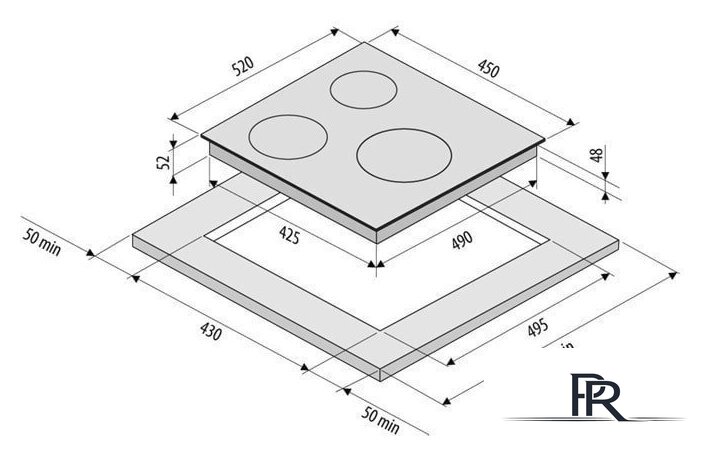 Варочная панель Krona Corto 45 BL - Изображение №12 — Интернет-магазин ПроЗаказ
