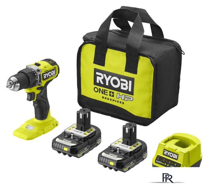 Дрель-шуруповерт Ryobi HP RDD18C-220S 5133004980 (с 2-мя АКБ) - Изображение №1 — Интернет-магазин ПроЗаказ