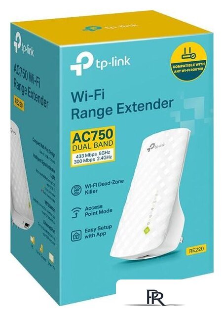 Усилитель Wi-Fi TP-Link RE220 - Изображение №2 — Интернет-магазин ПроЗаказ