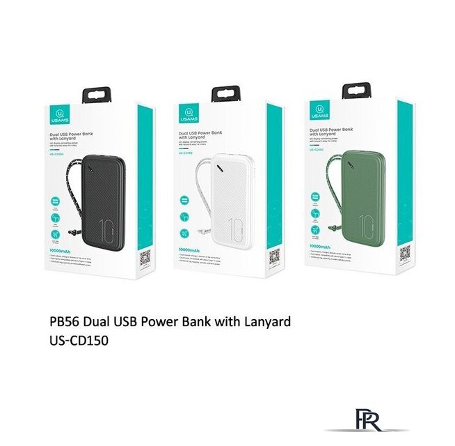 Внешний аккумулятор Usams US-CD150 PB56 10000mAh (черный) - Изображение №4 — Интернет-магазин ПроЗаказ