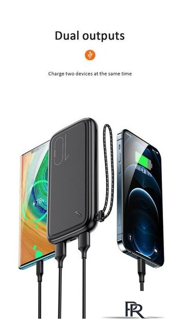 Внешний аккумулятор Usams US-CD150 PB56 10000mAh (черный) - Изображение №12 — Интернет-магазин ПроЗаказ