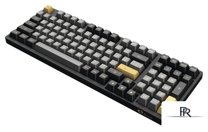 Клавиатура Akko 3098N Black & Gold (TTC Gold Pink) - Изображение №5 — Интернет-магазин ПроЗаказ