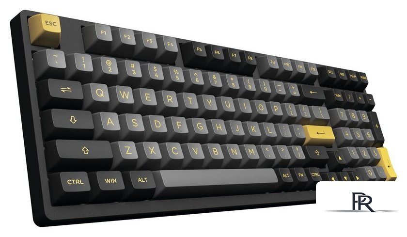 Клавиатура Akko 3098N Black & Gold (TTC Gold Pink) - Изображение №2 — Интернет-магазин ПроЗаказ