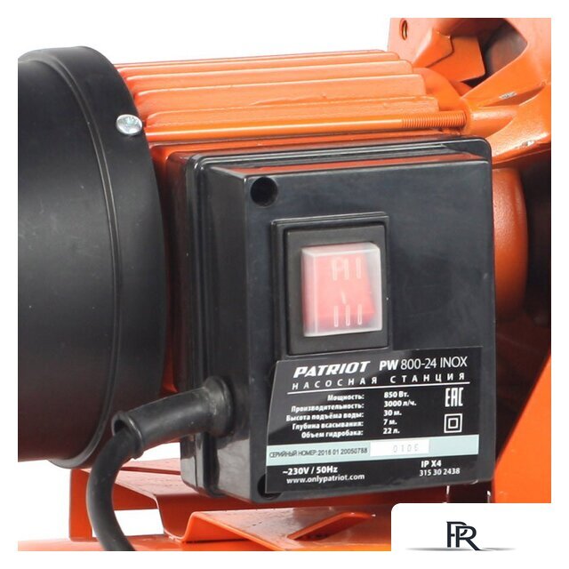 Насосная станция Patriot PW 850-24 INOX - Изображение №4 — Интернет-магазин ПроЗаказ