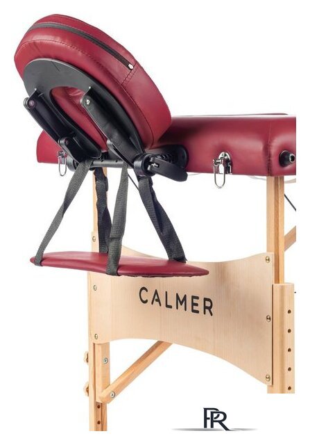 Массажный стол Calmer Bamboo Three 70 (красный) - Изображение №11 — Интернет-магазин ПроЗаказ