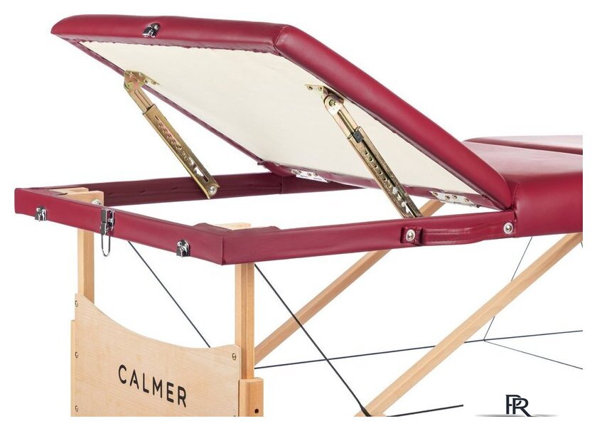 Массажный стол Calmer Bamboo Three 70 (красный) - Изображение №10 — Интернет-магазин ПроЗаказ